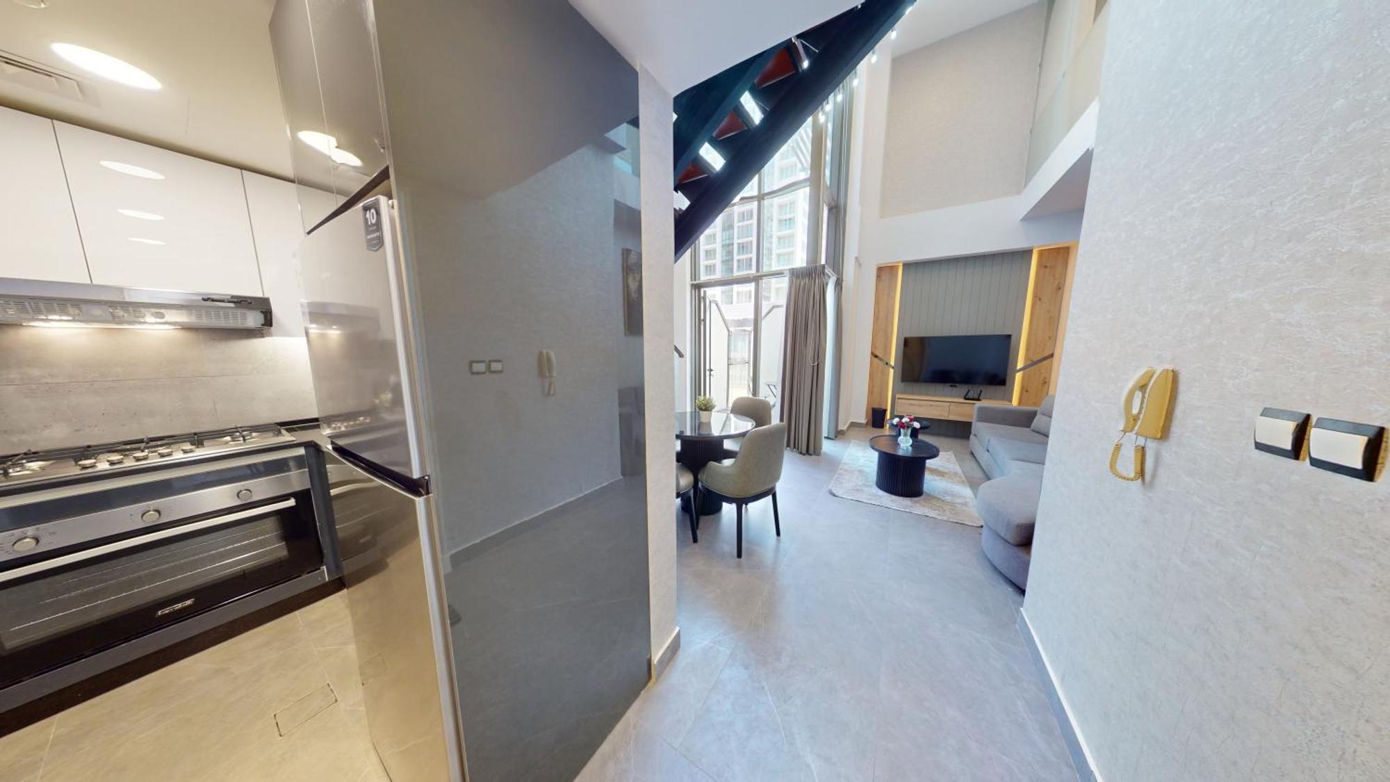 Al Fares Luxury Furnished Apartment-Damac Tower Extérieur photo